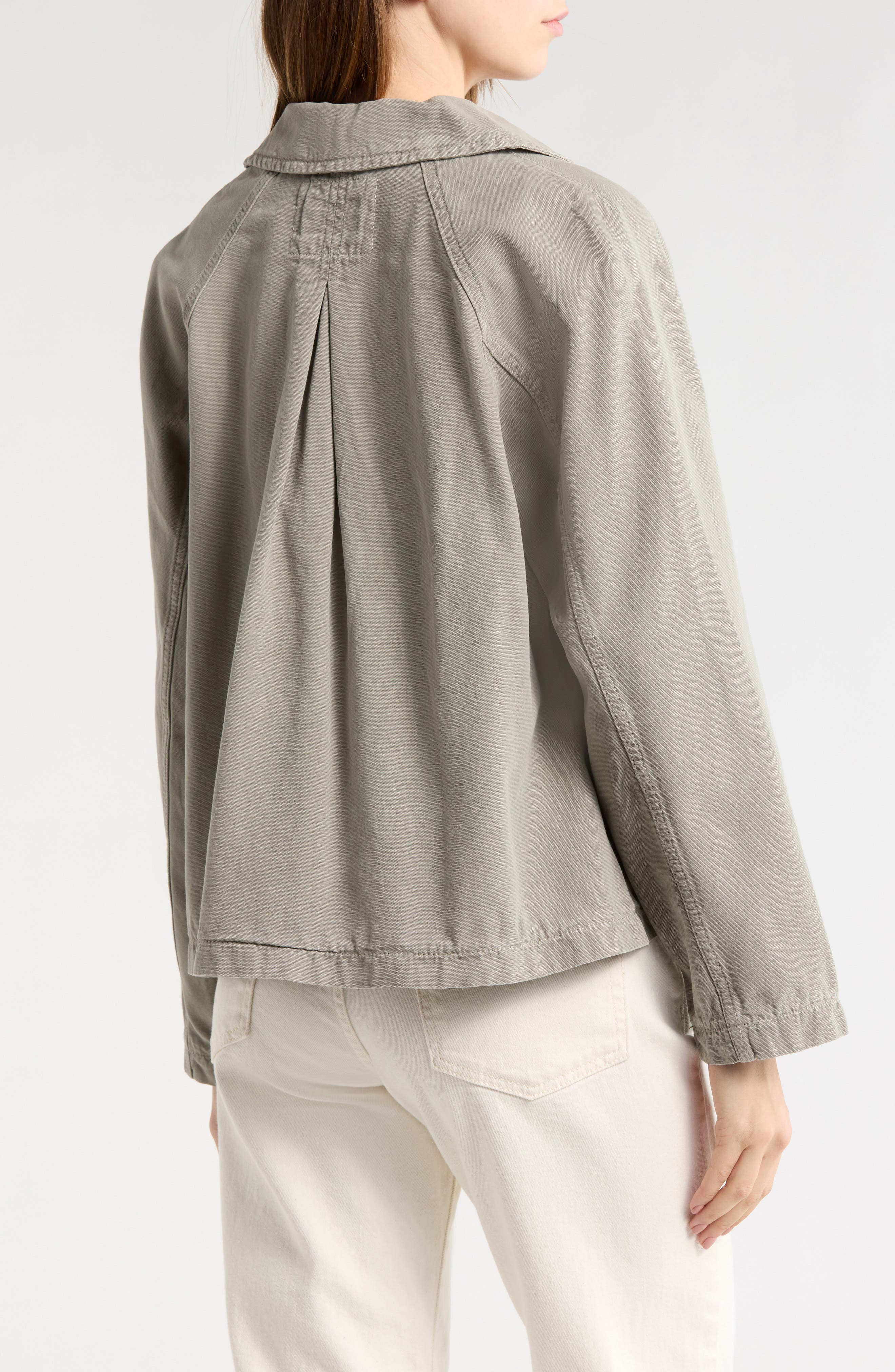 Olivia Crop Cotton Jacket - image 2