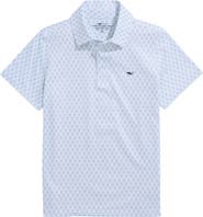 vineyard vines Kids' Printed Sankaty Polo