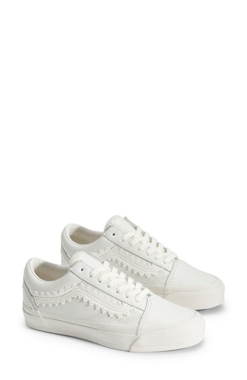 Vans Premium Old Skool Sneaker In White