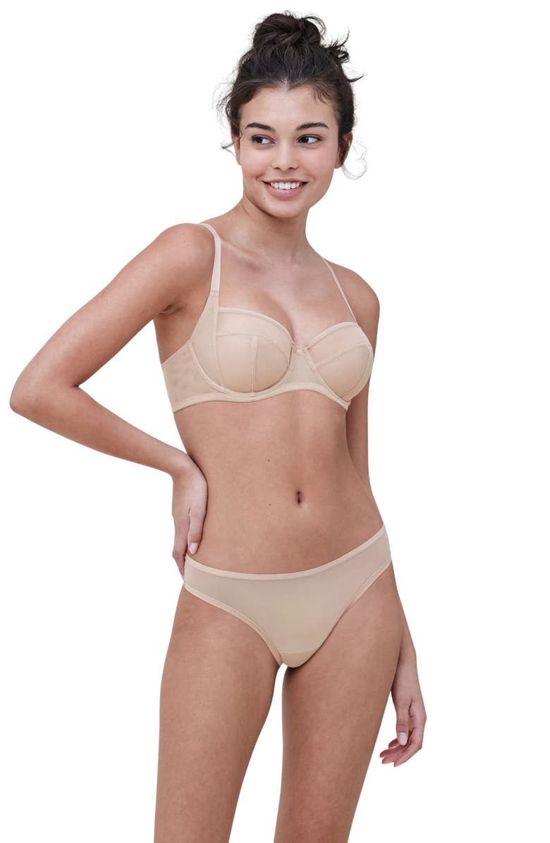 Skarlett Blue Spellbound Full Coverage Side Support Bra, Alternate, color, Nylon