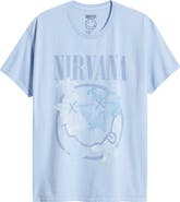 Merch Traffic Nirvana Smiley Cotton Graphic T-Shirt