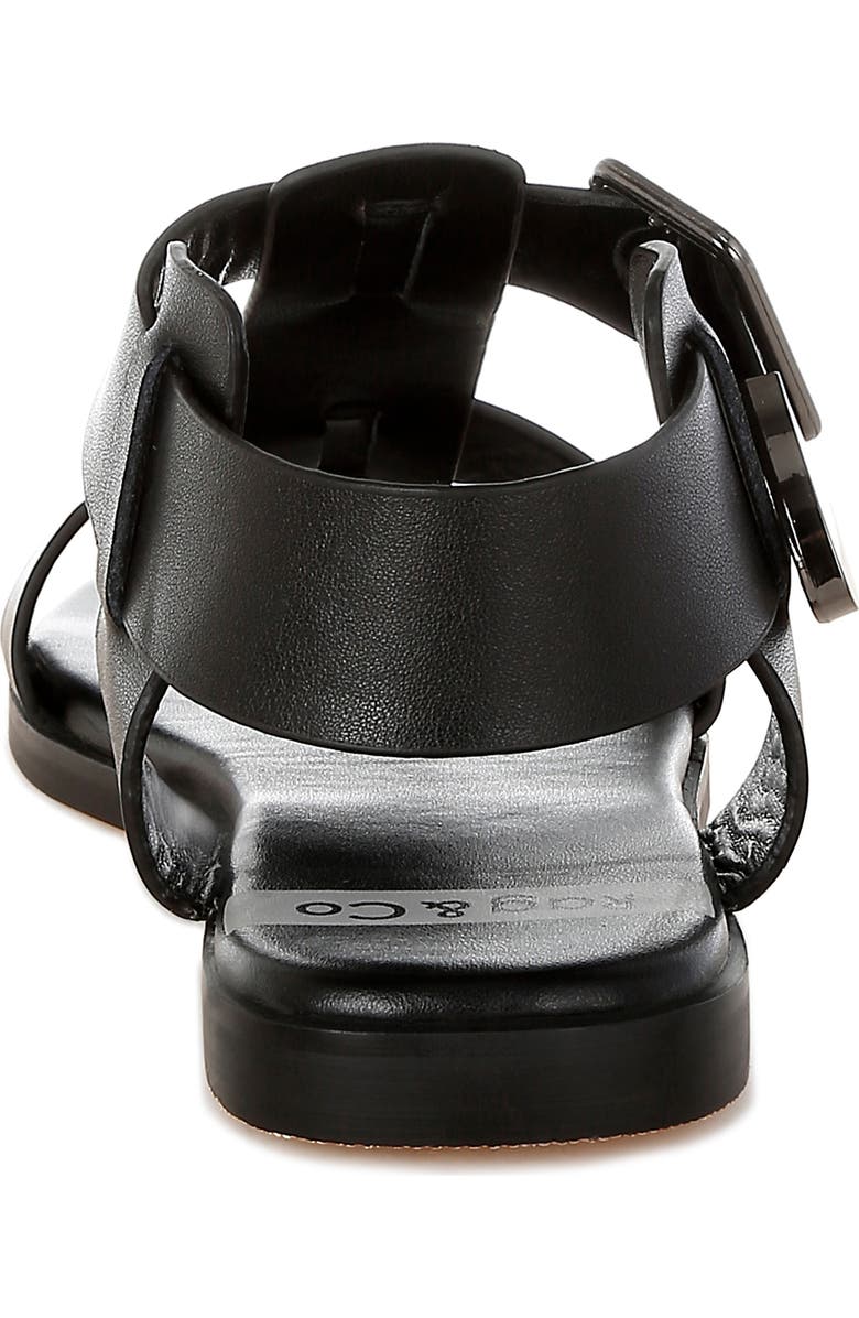 Rag & Co Shayla Gladiator Flat Sandal, Alternate, color, Black