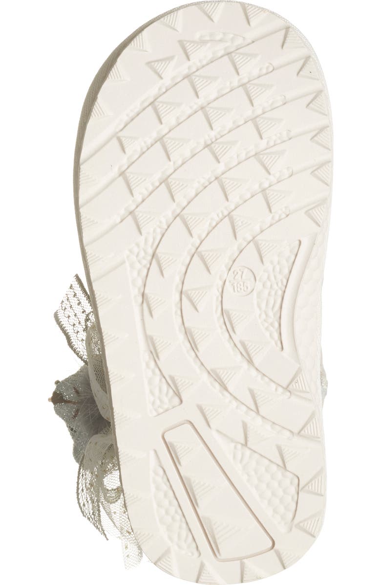 Doe A Dear Kids' Princess Bear Faux Fur Lined Boot, Alternate, color, Beige