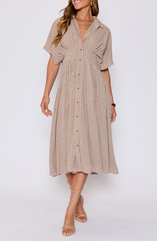 Vici Collection Jessica Gingham Shirtdress