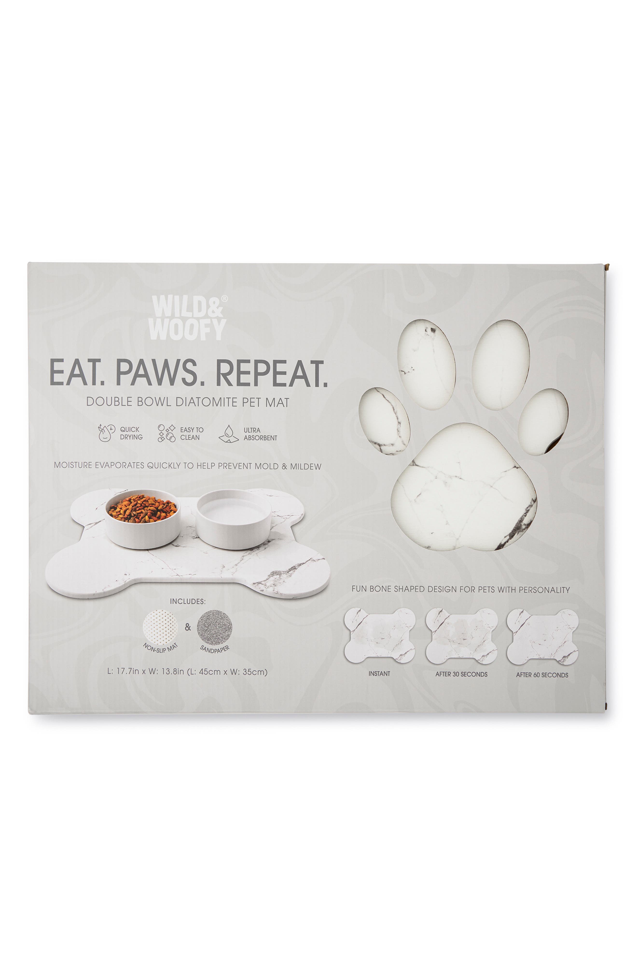 Core Home Double Bowl Diatomite Pet Mat