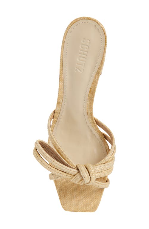 Schutz Blossom Block Heel Sandal