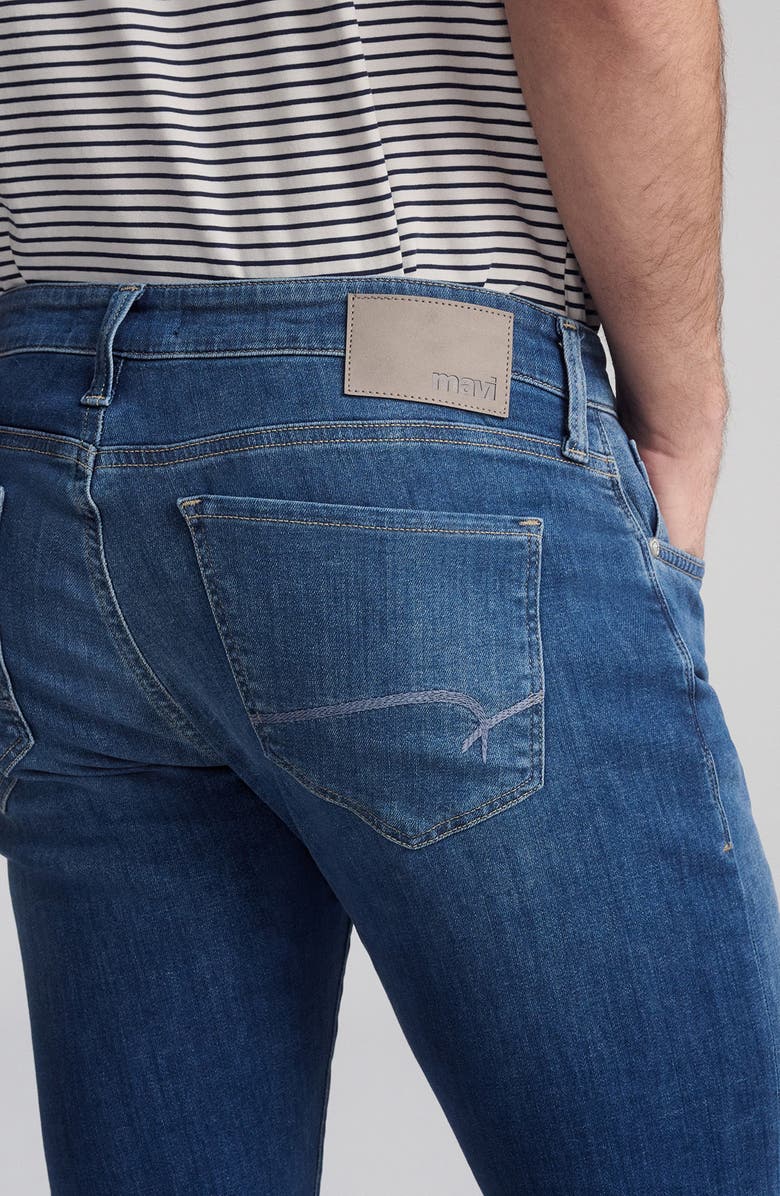 Mavi Jeans Jake Slim Fit Jeans, Alternate, color, Mid Foggy Feather Blue