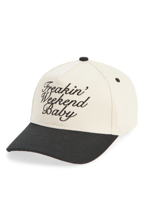 Kenzkustomz Freakin' Weekend Trucker Hat In Blue