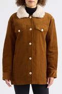 Scotch & Soda Roos Padded Corduroy Shacket
