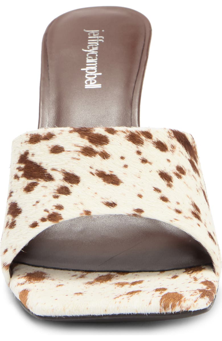 Jeffrey Campbell Capital F Genuine Calf Hair Wedge Sandal, Alternate, color,