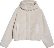 Zella Faux Fur Hooded Jacket