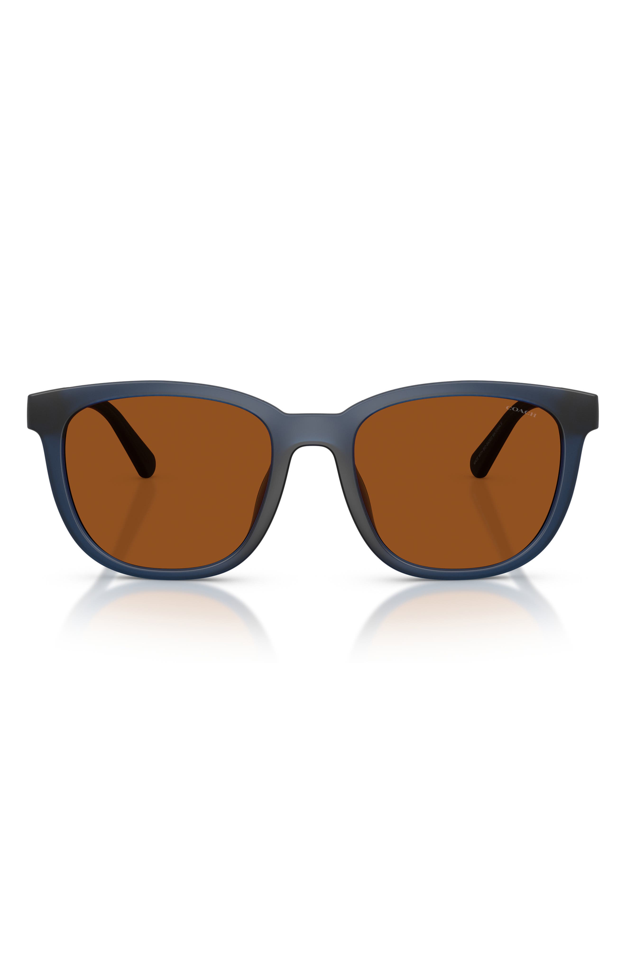 MATTE DEEP BLUE / AMBER SOLID
