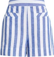 CITY BLUES Stripe Welt Pocket Shorts