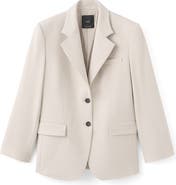 MANGO Notch Collar Blazer