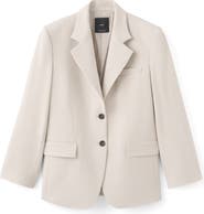 MANGO Notch Collar Blazer