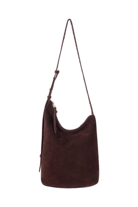 Tess Asymetrical Leather Bucket