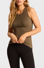 Commando Luxury Rib Knit Racerback Tank