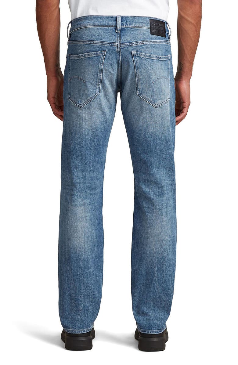 G-STAR Mosa Straight Jeans, Alternate, color, Sun Faded Blue Donau