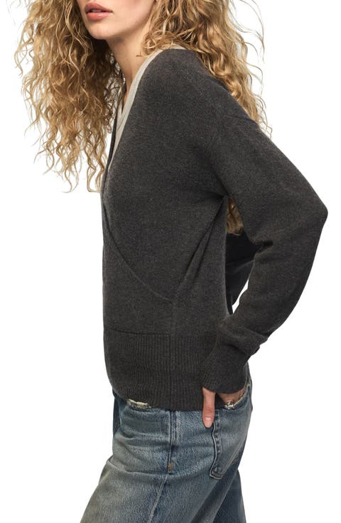 Cloud Soft Surplice Sweater