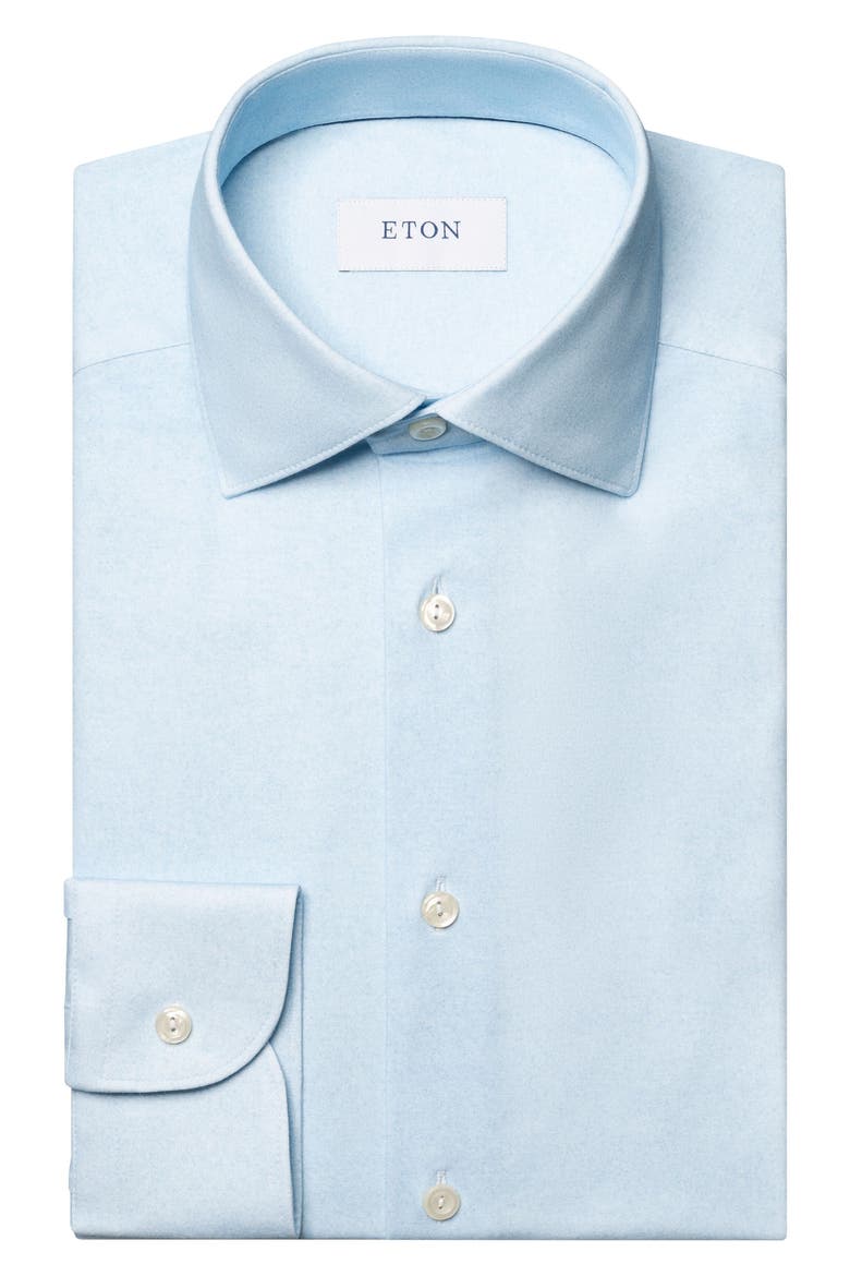 Slim Fit Solid 4Flex Dress Shirt, Alternate, color, LIGHT BLUE
