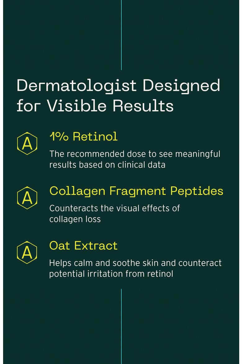 Retinol Peptide Booster, Alternate, color, Yellow