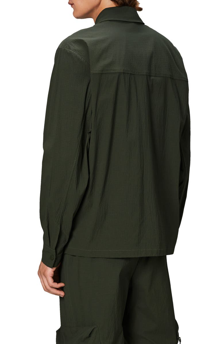 Rains Tomar Ripstop Overshirt, Alternate, color, 