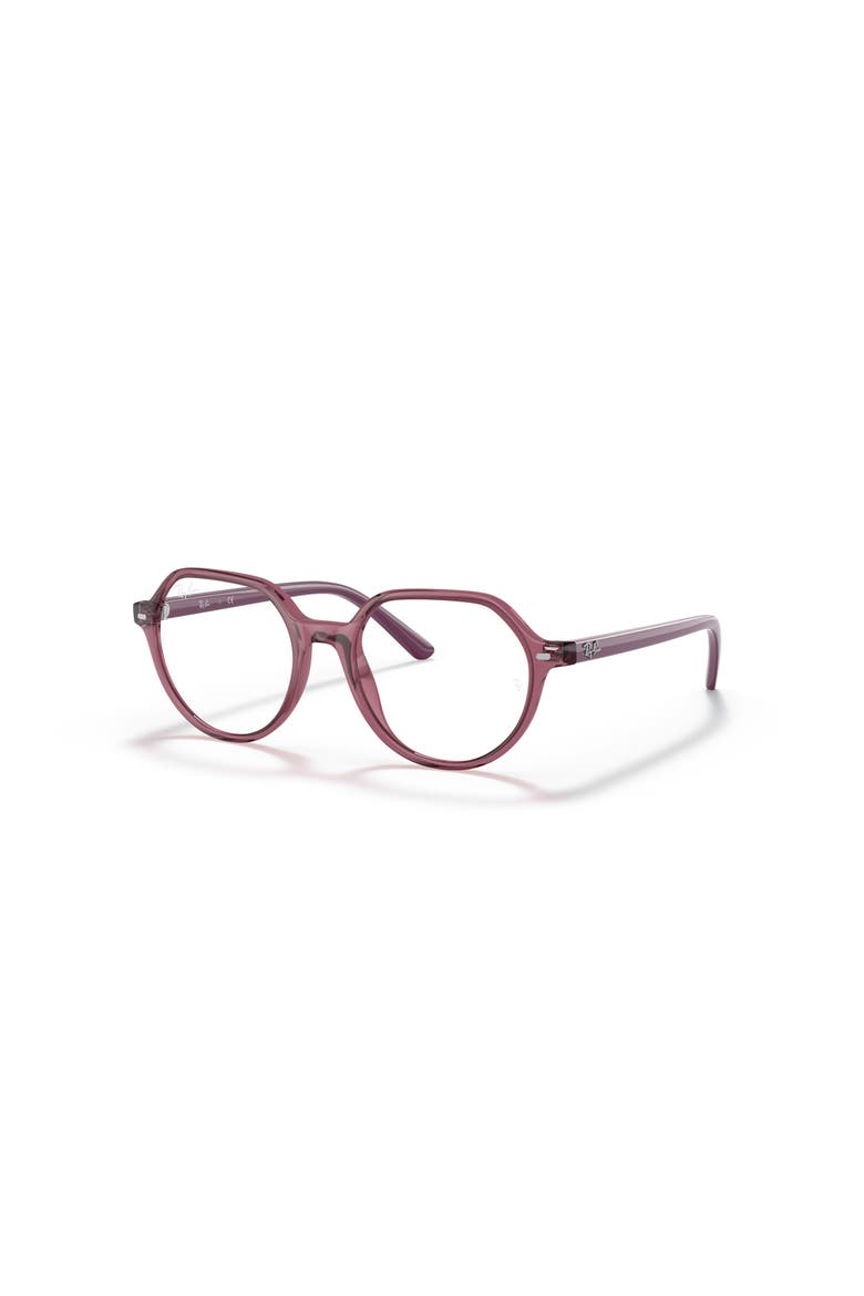 47mm Square optical glasses, Main, color, Pink