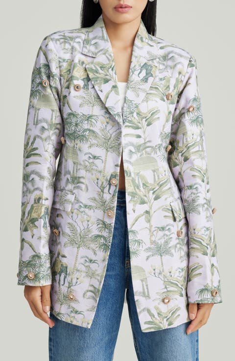 Demi Linen & Cotton Blazer