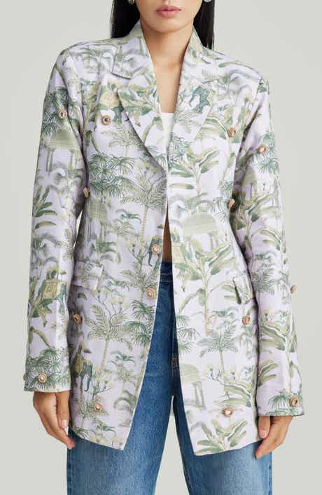 holiCHIC Demi Linen & Cotton Blazer