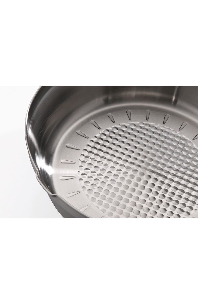 BergHOFF Stainless Steel 2-Handle Covered Deep Skillet, Alternate, color,