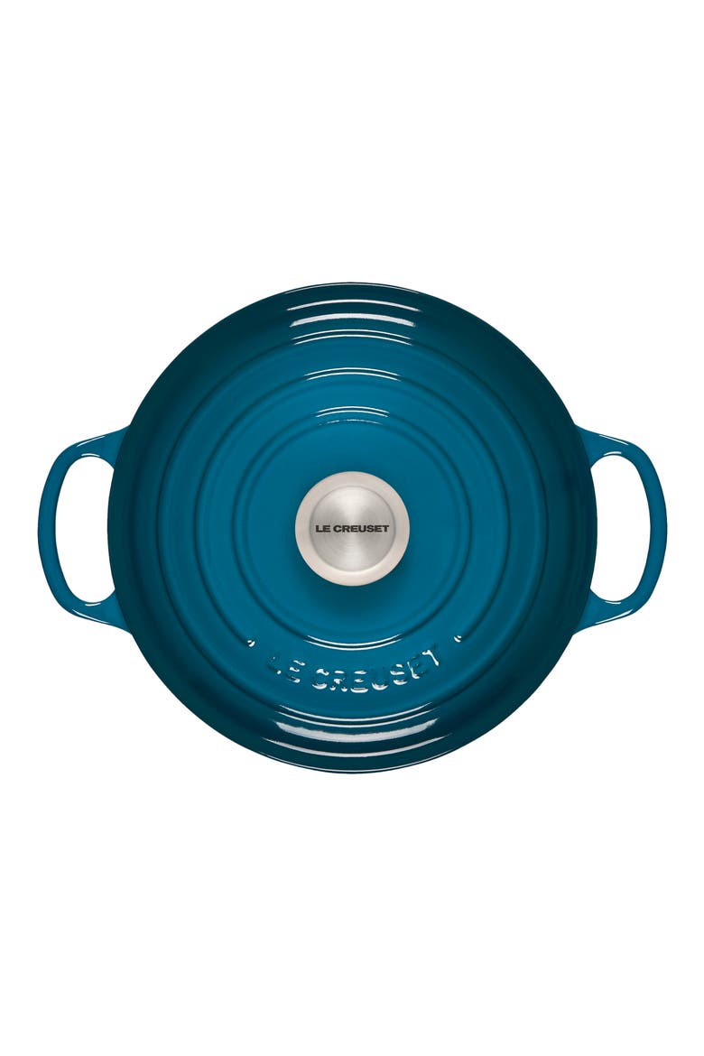 Signature 3.5-Quart Sauteuse Oven, Alternate, color, CARIBBEAN