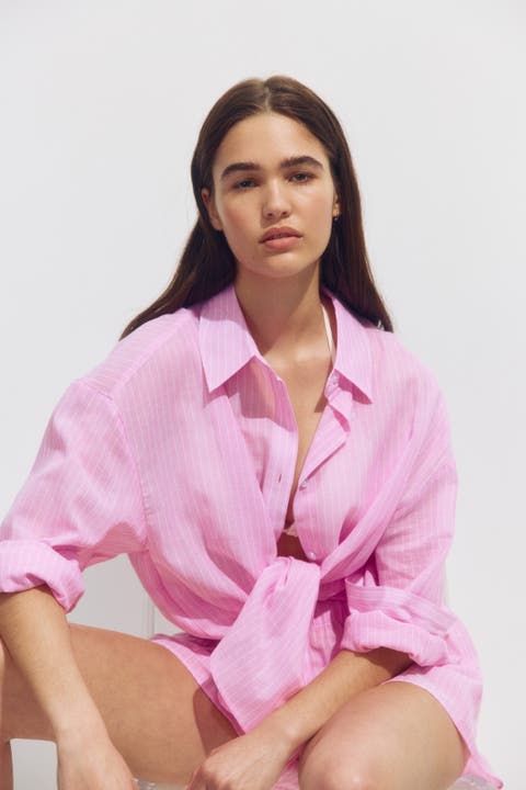 Cotton beach shirt