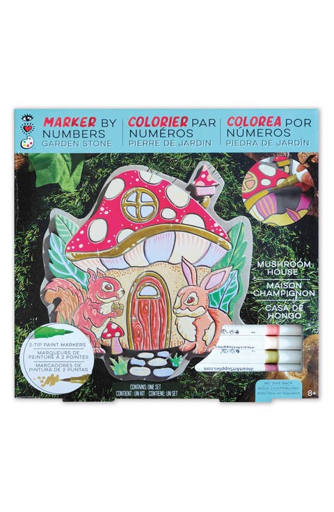 Garden Stone Marker by Number Kit