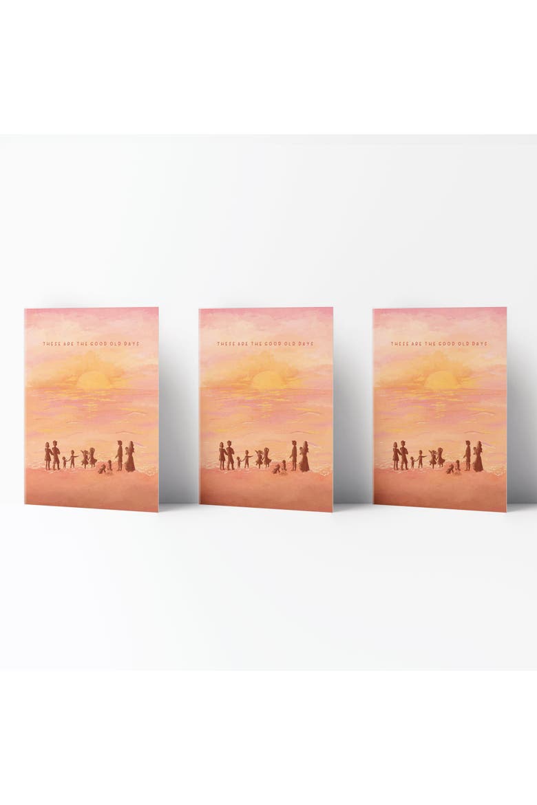 Everyday Greeting Card Pack (3ct) "These Are The Good Old Days", Main, color, Multi-Pack