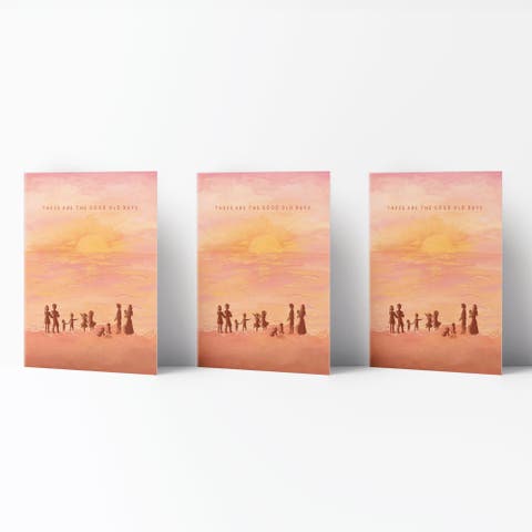 Everyday Greeting Card Pack (3ct) "These Are The Good Old Days"