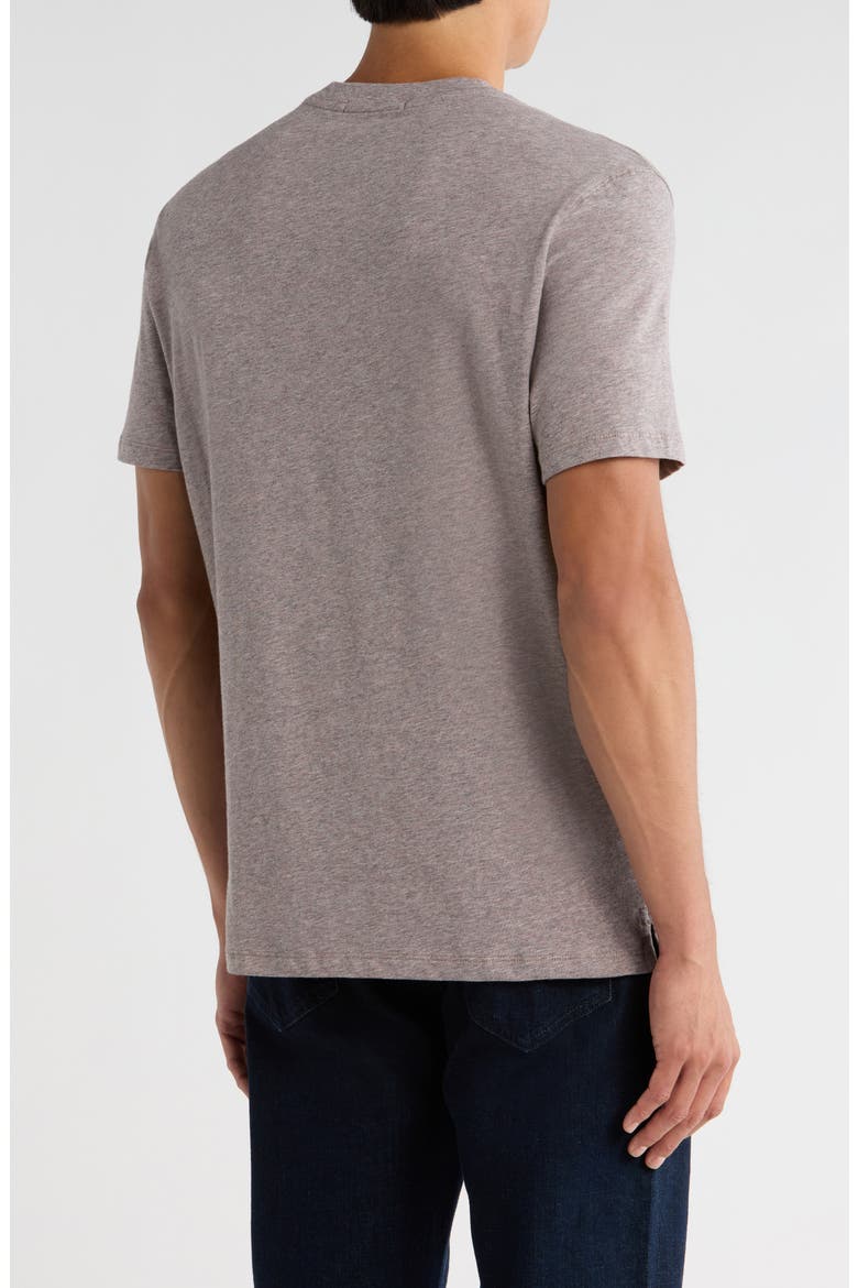 Colson Mélange Stretch Pima Cotton T-Shirt, Alternate, color, DUSTY ROSE