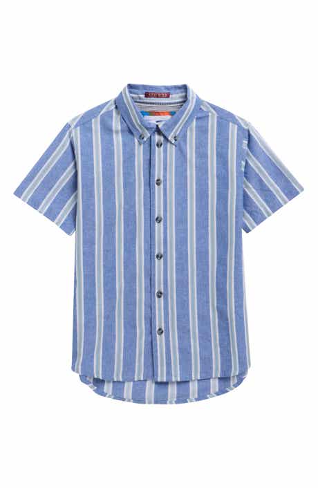 Sovereign Code Kids' Delaney Stripe Button-Up Shirt
