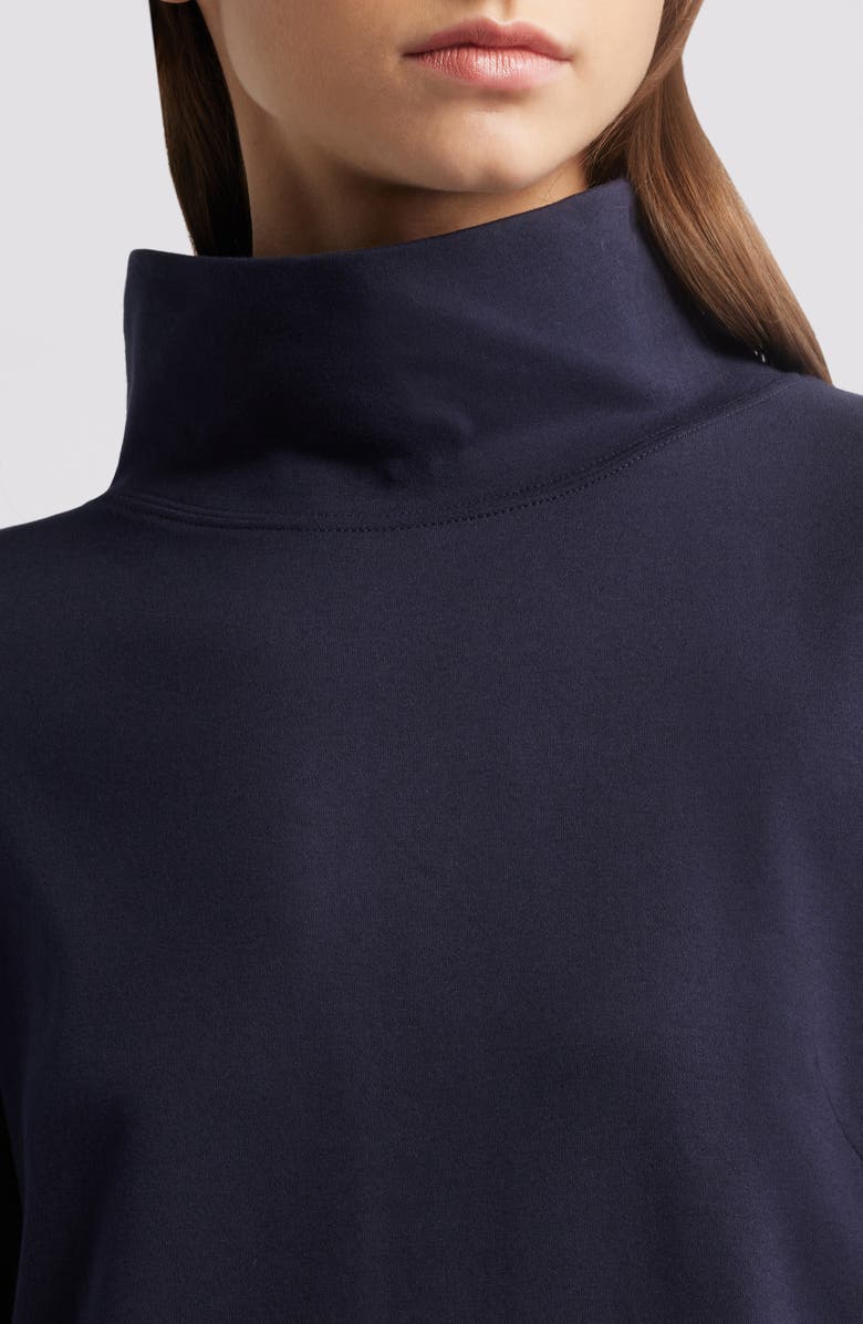 COS Panelled Funnel Neck Midi Dress, Alternate, color, 