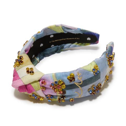 The Met X Lele Knotted Klee Embellished Headband