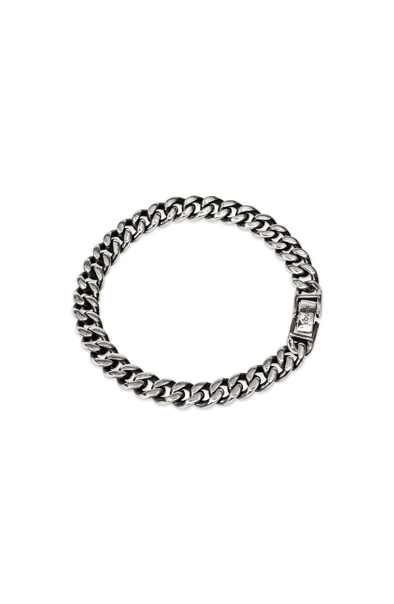 LOUPN Cuban Chain Bracelet, Alternate, color, Silver