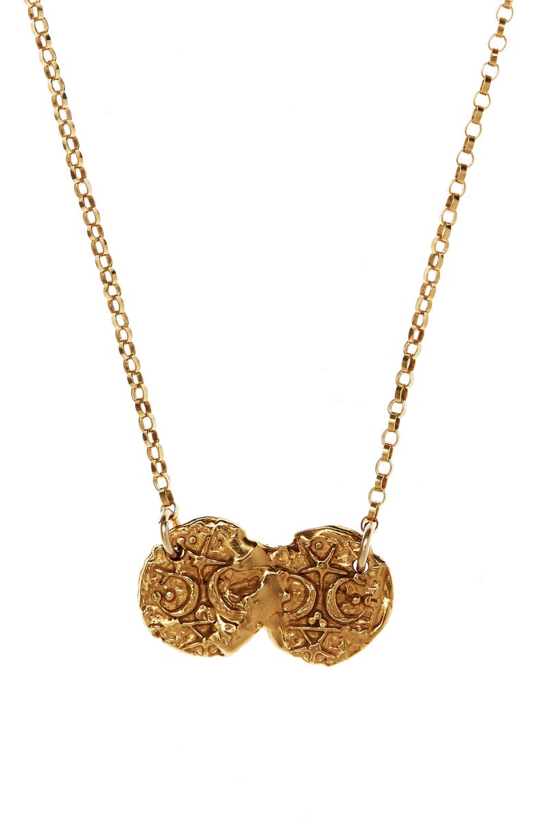 Alighieri The Path of the Moons Pendant Necklace, Alternate, color,