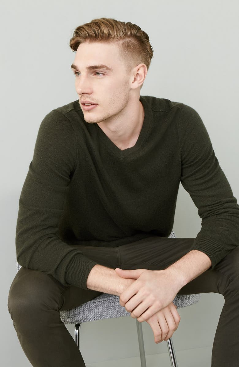 Vince 'Soho' Slim Fit Trousers, Alternate, color, Grey