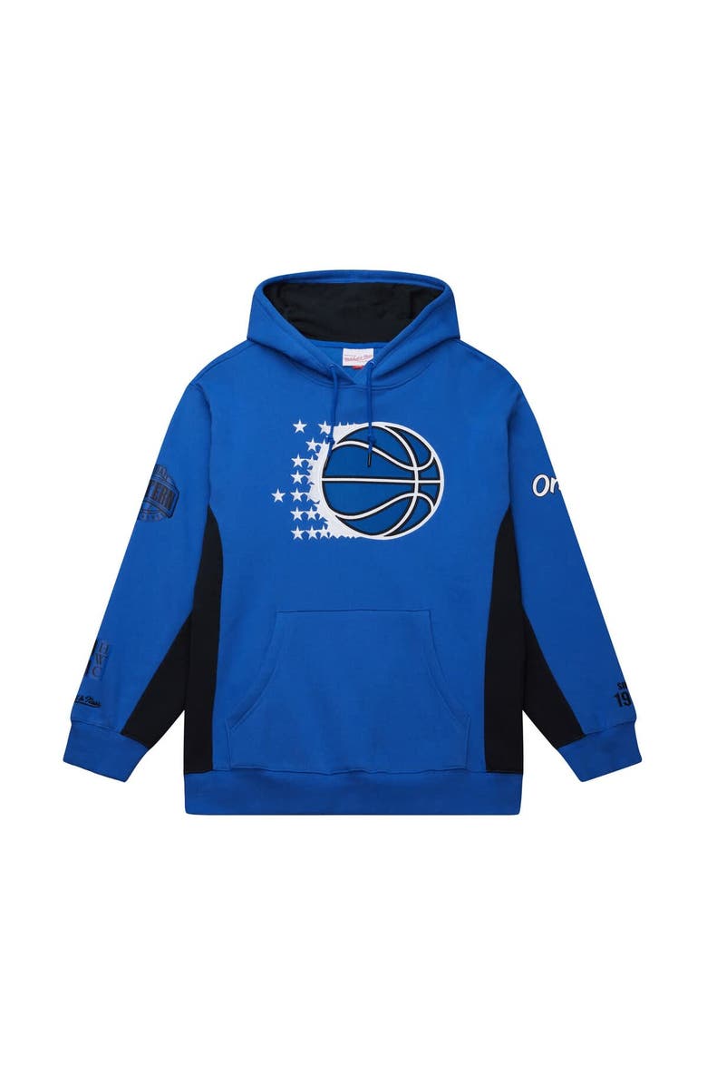 Mitchell & Ness Men's Mitchell & Ness Blue Orlando Magic Hardwood Classics Team Origins Fleece Pullover Hoodie, Alternate, color, Blue