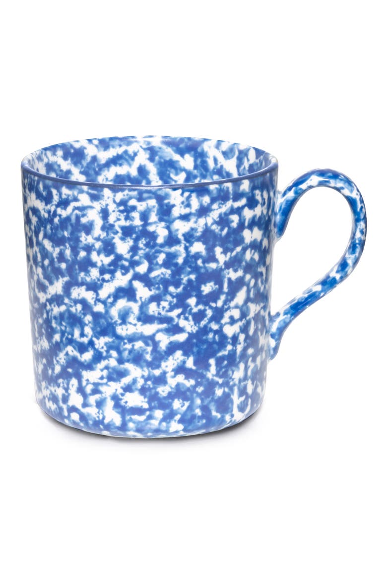 Set of 4 Spongeware Coffee Mugs, Alternate, color, CLASSIC SPONGE