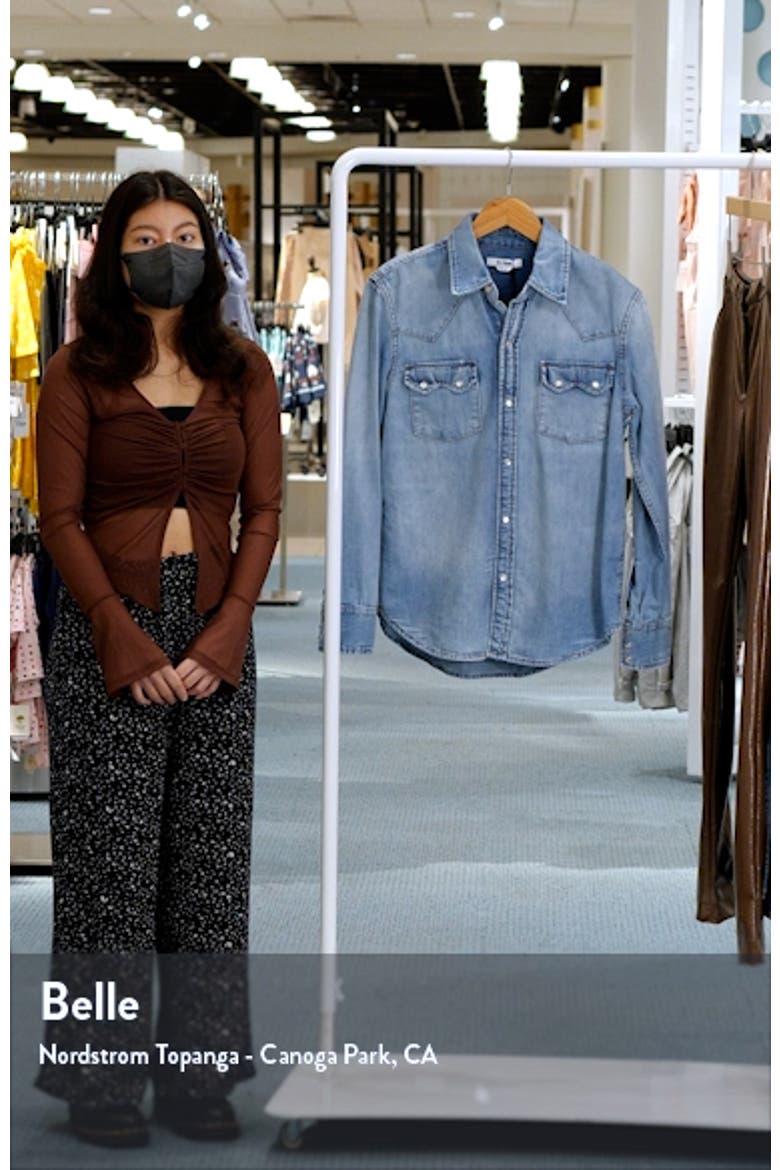 50s Sawtooth Western Denim Shirt video
