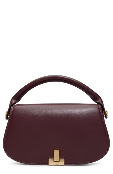 Willamae Faux Leather Top Handle Bag