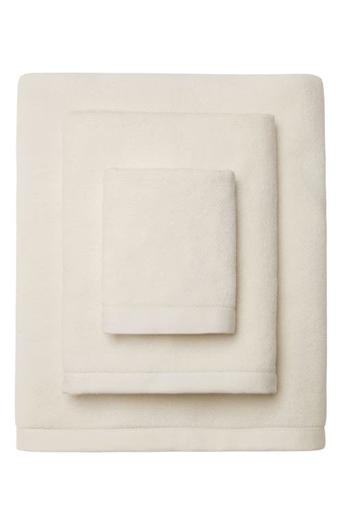 Sferra Canedo Nuovo Combed Cotton Bath Towel In Ivory