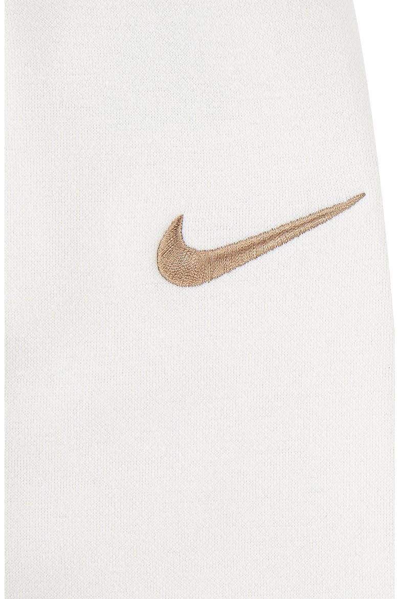 Animal Embroidered Fleece Hoodie & Joggers Set, Alternate, color, PALE IVORY