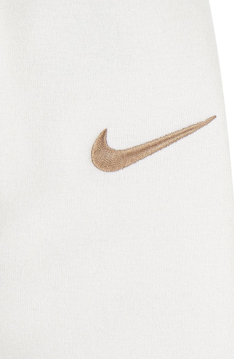 Nike Animal Embroidered Fleece Hoodie & Joggers Set, Alternate, color, Pale Ivory