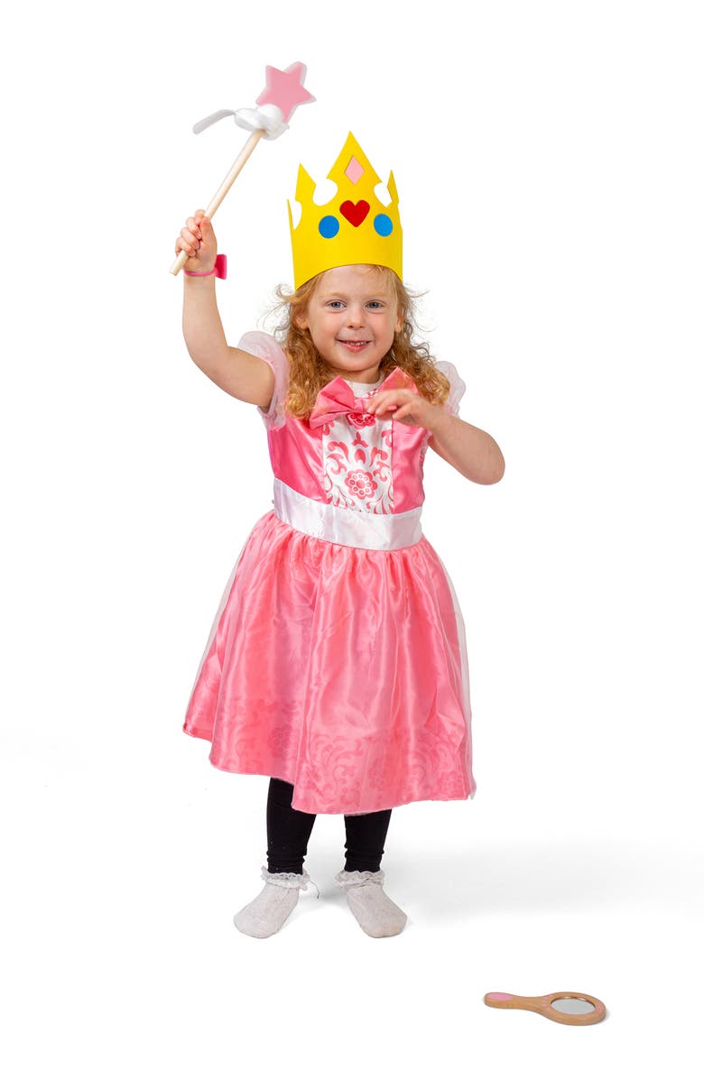 Bigjigs Toys Princess Dress Up, Alternate, color, Pink